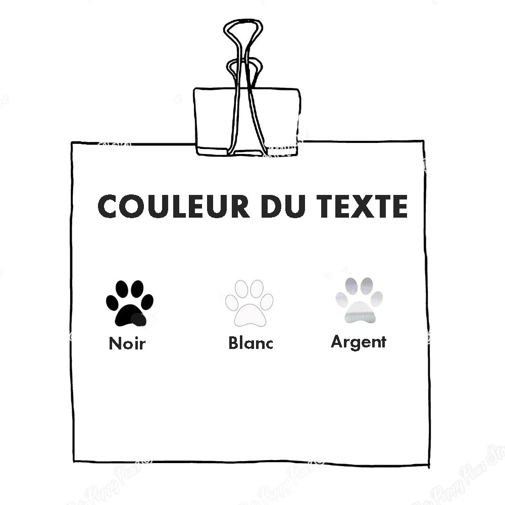 gamelle personnalisé pour chien design