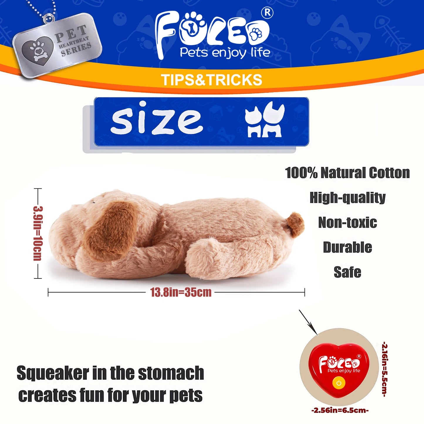 peluche anti stress chien